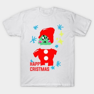 happy cristmas art T-Shirt